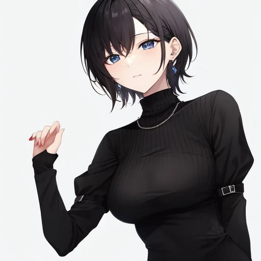 [Holara] ウェーブヘア ショートヘア 美女 [イラスト・二次元]